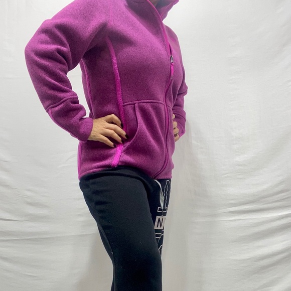 EUC THE NORTH FACE fleece pink jacket - Picture 10 of 10